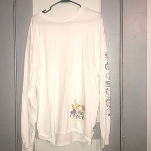 White Rugrats long sleeve shirt NEVER WORN